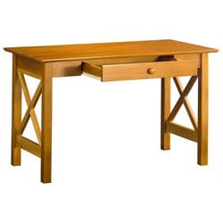 Atlantic Furniture Lexington Writing Desk in Caramel Latte