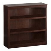 Atlantic Furniture 36 Inch Bookcase in Antique Walnut