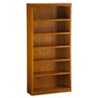 ADD TO YOUR SET: Atlantic Furniture 72 Inch Bookcase in Caramel Latte