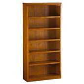 Atlantic Furniture 72 Inch Bookcase in Caramel Latte