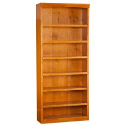 Atlantic Furniture 84 Inch Bookcase in Caramel Latte