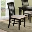 ADD TO YOUR SET: Atlantic Furniture Mission Side Chair in Espresso (Set of 2)