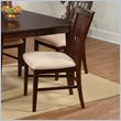ADD TO YOUR SET: Atlantic Furniture Mission Side Chair in Antique Walnut (Set of 2)