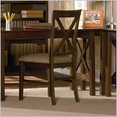 Atlantic Furniture Lexington Side Chair in Antique Walnut (Set of 2)