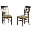 ADD TO YOUR SET: Atlantic Furniture Montego Bay Side Chair in Antique Walnut (Set of 2)