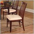 ADD TO YOUR SET: Atlantic Furniture Montreal Side Chair in Antique Walnut (Set of 2)