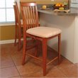 ADD TO YOUR SET: Atlantic Furniture Montreal Pub Chair in Caramel Latte (Set of 2)