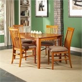 Atlantic Furniture Shaker Dining Table in Caramel Latte