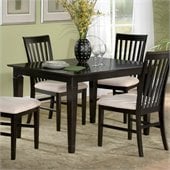Atlantic Furniture Deco Dining Table in Espresso