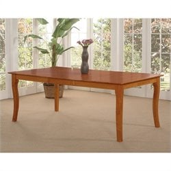 Atlantic Furniture Venetian Dining Table in Caramel Latte