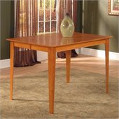 Atlantic Furniture Montreal Dining Table in Caramel Latte