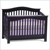 Atlantic Furniture Windsor Convertible Crib in an Espresso Finish