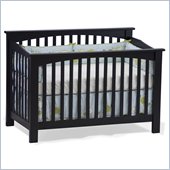 Atlantic Furniture Columbia Convertible Crib in Espresso