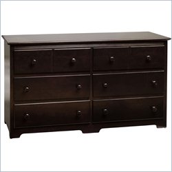 Atlantic Furniture Windsor 6 Drawer Double Dresser by Atlantic Furniture