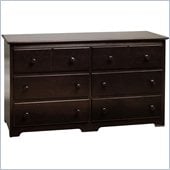 Atlantic Furniture Windsor 6 Drawer Double Dresser