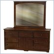 ADD TO YOUR SET: Atlantic Furniture Manhattan 7 Drawer Triple Dresser