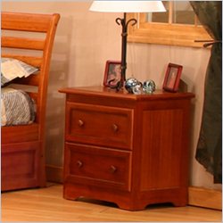 Atlantic Furniture Windsor Nightstand-Caramel Latte