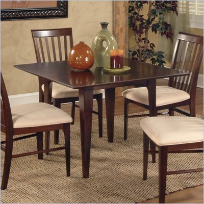 Atlantic Furniture Montreal Dining Table in Antique Walnut