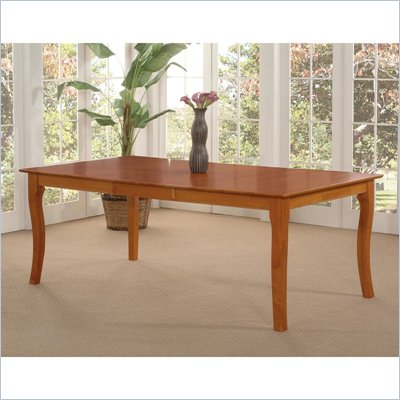 Atlantic Furniture Venetian Dining Table in Caramel Latte