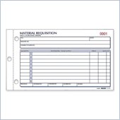 Rediform Material Requisition Purchasing Form