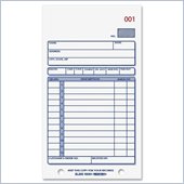 Rediform Sales Book Form