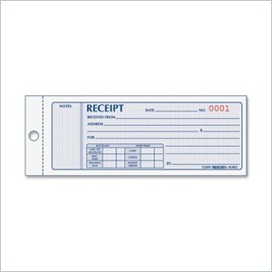 Rediform Money Receipt Collection Forms