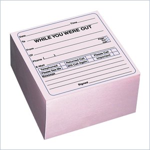 Rediform Self-Stick WYWO Mega Message Cube