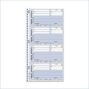 Rediform Self-Stick Message Book