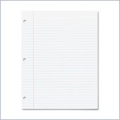 Rediform Looseleaf Notebook Filler Sheets