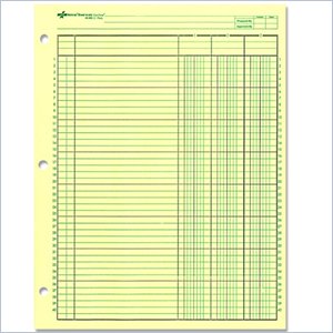 Rediform National Side Punched Analysis Pad