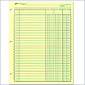 Rediform National Side Punched Analysis Pad