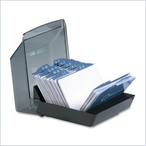 Rolodex Covered Business Card File
