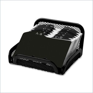Rolodex Mesh Metal Card File