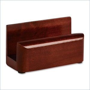 Rolodex Wood Tones Business Card Holder