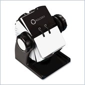 Rolodex WoodTones Rotary Business Card File