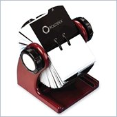 Rolodex Wood Tones Rotary Business Card File