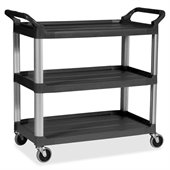 Rubbermaid 3-Shelf Mobile Utility Cart