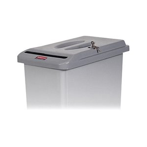 Rubbermaid Slim Jim Confidential Document Container Lid