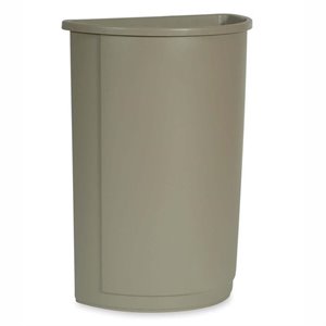 Rubbermaid Half Round Wastebasket