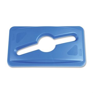 Rubbermaid Slim Jim Station Recycling Combo Lid