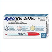 Sanford Vis-à-Vis Wet Erase Overhead Transparency Marker