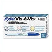 Sanford Vis-à-Vis Wet Erase Overhead Transparency Marker