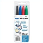 Sanford Vis-à-Vis Wet Erase Overhead Transparency Markers