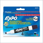 Expo Dry Erase Chisel Point Markers
