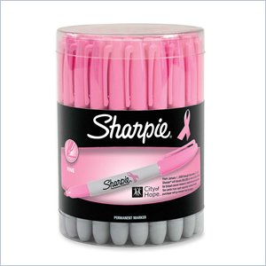 Sharpie COH Pink Ribbon Permanent Marker
