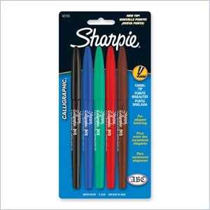 Sharpie Calligraphic Marker Pen Set
