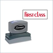 Xstamper Pre-Inked FIRST CLASS Message Stamp