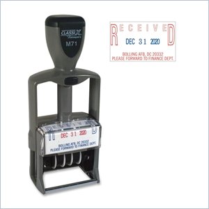 Xstamper ClassiX Self-Inked Stamp
