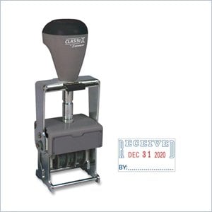 Xstamper ClassiX Self-Inked RECEIVED Message/Date Stamp