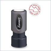 Xstamper Pre-Inked TOPS! Message/Design Stamp